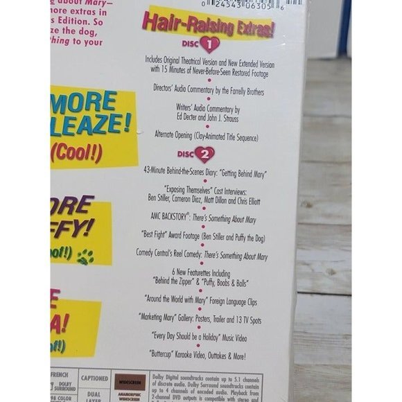 There's Something More About Mary DVD Widescreen‎ Collector's Edition Brand New - Picture 5 of 6